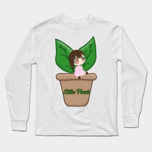 Little Plant Chibi Girl Long Sleeve T-Shirt